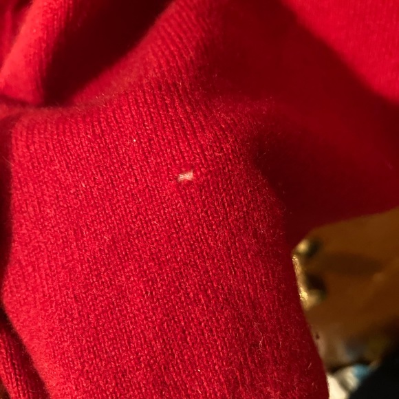 Eskandar red cashmere sweater - Picture 6 of 6